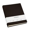 Semikolon Medium Bound Linen Photo Album, Cream Pages, Black (03107)
