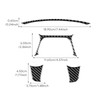 FXETRNL Real Carbon Fiber Speedometer Decor Covers for Ford Focus