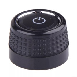 SPORTARC Car Radio Control Knob Replacement for Golf 6 for Skoda 6C0919603 (1 Piece Left)