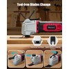 AVID POWER Cordless Oscillating Tool 20V Battery Powered Oscillating Multitool