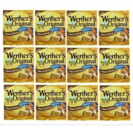 Werther'sOriginal 6X Werther's Original SUGAR FREE Candy Caramel Coffee 1.46 oz / Pack, NEW SEALED