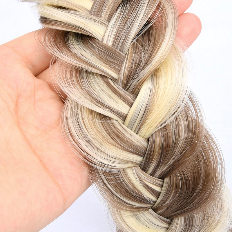 BOBIYA Wide Braided Headband with Teeth Braid Headbands With Teeth