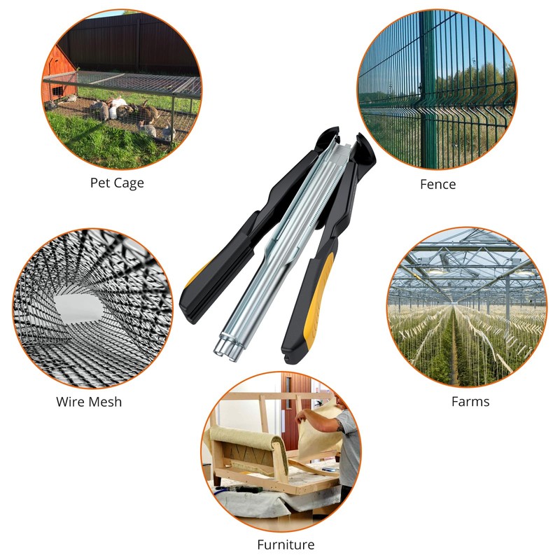 Proster Manual Hog Ring Plier Kit - Hog Ring Gun