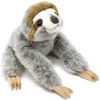 VIAHART Tiger Tale Toys Sloth Plush Toy Realistic 11.8 inches