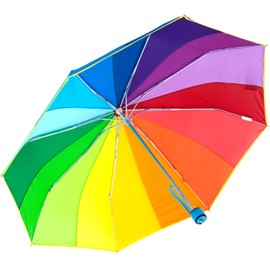 iX Brella Mini Umbrella Rainbow Pocket 16 Color Rainbow with 97 cm Diameter