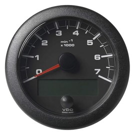 Veratron 3-3/8" (85MM) OceanLink® NMEA 2000® Tachometer - 7000 RPM - Black Dial & Bezel