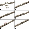 TDR Single Speed BMX Fixie Fixed Gear Bike Chain, 128
