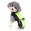 Zunea Raincoat for Small Dogs Waterproof Reflective Rain Jacket Windproof
