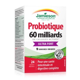 Jamieson Probiotics 60 Billion Active Cells - Ultra Strength