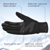 OZERO Winter Warm Gloves for Men: Cold Weather Lightweight Touchscreen