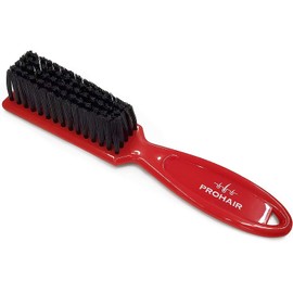 Otto Cipper Brush/Blade Brush/Fade Brush - Barber Salon Blade Cleaning Brush Cleaning Clipper Brush Nylon Hair Styling Brush Tool, (1 Pack, Red)