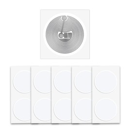 BABIQT 11 Pieces NFC Tag Ntag 215 Tag NFC Tag Stickers 25mm (1 Inch) Round 504 Byte Memory, Compatible with All NFC Phones