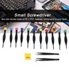 Small Screwdriver Set, Mini Various Sizes Repair of Stainless Steel