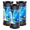 ICEPURE 10"X4.5",1 Microns Whole House Sediment Activated Carbon Water Filter