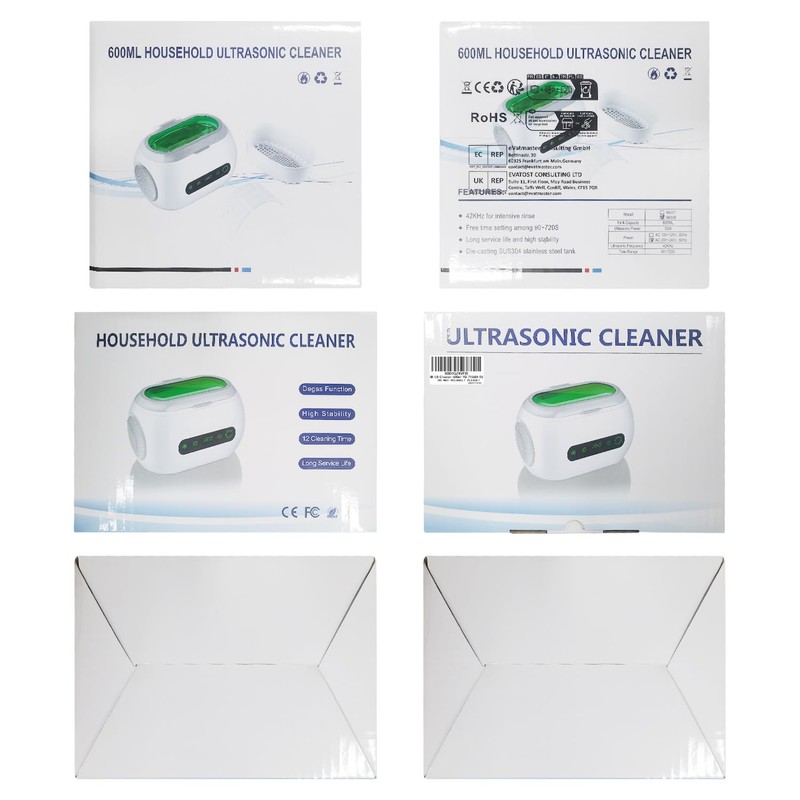 Labasics Ultrasonic Cleaner, Professional Compact Ultrasonic Cleaner with Digital Timer