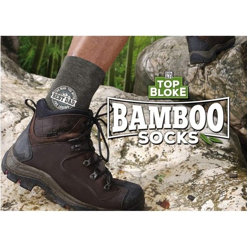 Top Bloke Mens Gift Socks for Him - A Natural