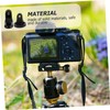 OSALADI 4pcs Action Camera Mount Adapter Includes Flat Tripod Adapters