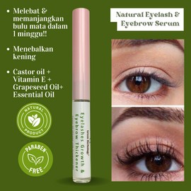 Green Herbology Eyelash And Eyebrow Growth Serum - Serum Pelebat Bulu Mata dan Kening