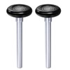 sourcing map 2pcs 1.8" Nylon Garage Door Rollers for 2"