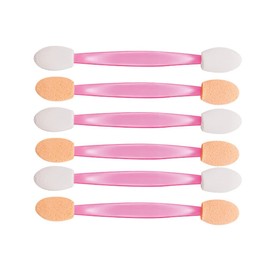 Professional Double Head Eyeshadow Brush Cosmetic Tool Disposable Eyeshadow Sponge Makeup Applicator (40 Pieces)