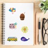 200Pcs Cute Stickers for Kids, a Variety of Fun Vsco