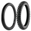 Unbranded 2Pcs 70/100-17 Front Tyre Tire+ Tube For Dirt Pit
