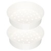 3L PP Plastic Steamer Basket – 2-Pack Replacement Insert for