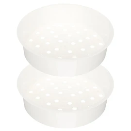 3L PP Plastic Steamer Basket – 2-Pack Replacement Insert for Aroma Rice Cooker and Kitchen Pots