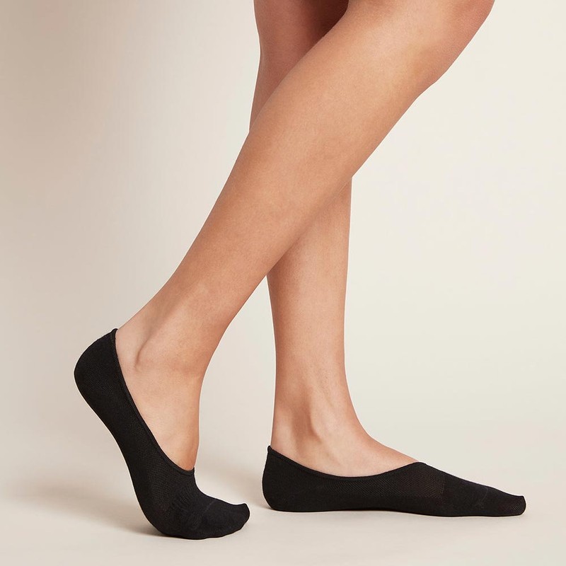 Boody Everyday No Show Socks, White / 34-40