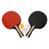 REGAIL Ping Pong Paddle Set Portable Table Tennis Set With