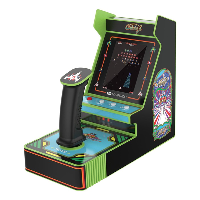 My Arcade Galaga Joystick Player : Galaga/Galaxian, 3.2" Full Color