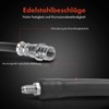 Frankberg 2x Front Brake Hose Compatible with CLS C219 CLS280