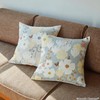 Suminoe A035C Cushion Cover, Gray, 17.7 x 17.7 inches (45