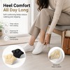 4-Pack Heel Cushion Inserts for Loose Shoes – Soft Fabric