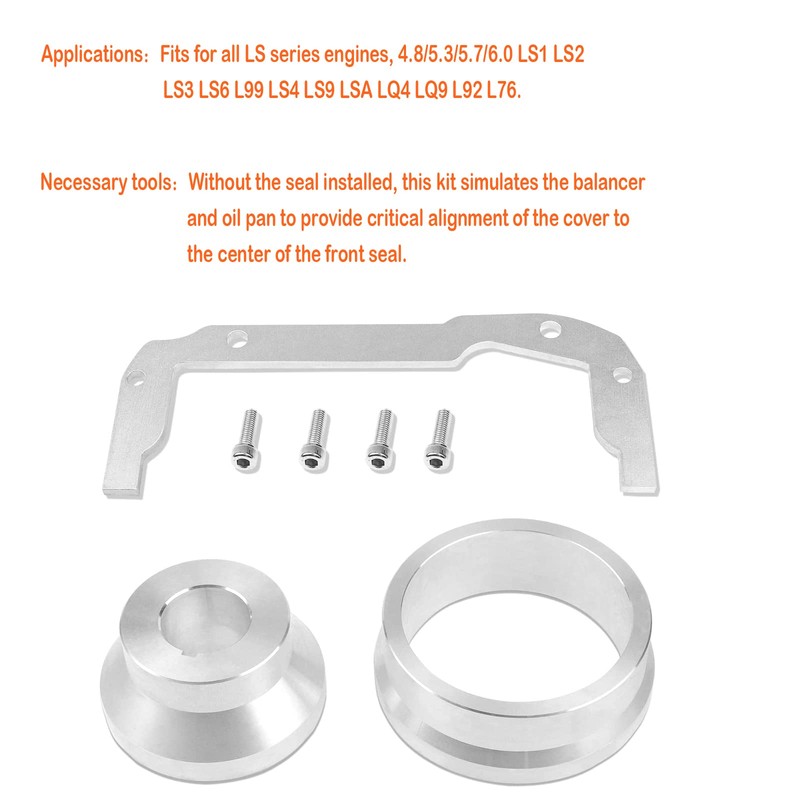 Mejiao Front and Rear Cover Alignment Tool & Oil Pan