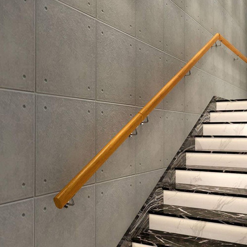 ETOPARS Set of 4 Flat Handrail Support Stainless Steel Handrail