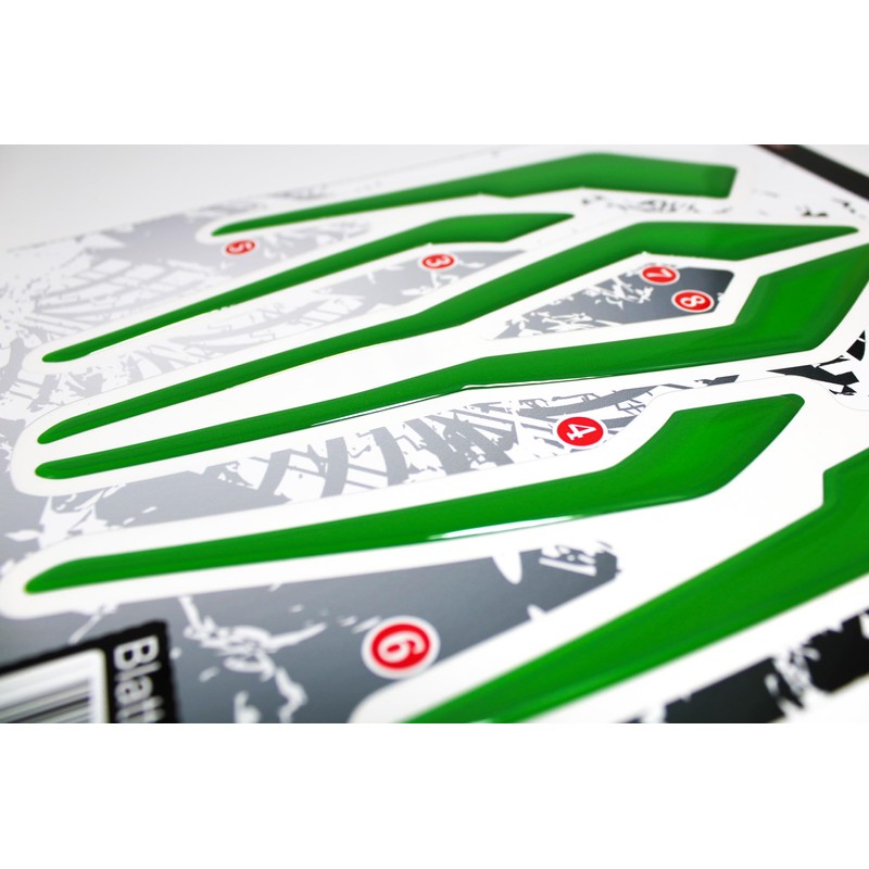 Tankpad Graphic Kit Sticker Compatible with Kawasaki Z900 Green X550188VA