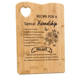 Friendship Gifts for Women,Best Friend Gift,Friend Gifts for Women,Chopping Board,Gift for Friends Female,Gifts for Best Friend,Special Friend Gifts,Friend Birthday Gifts,Best Friend Christmas Gifts