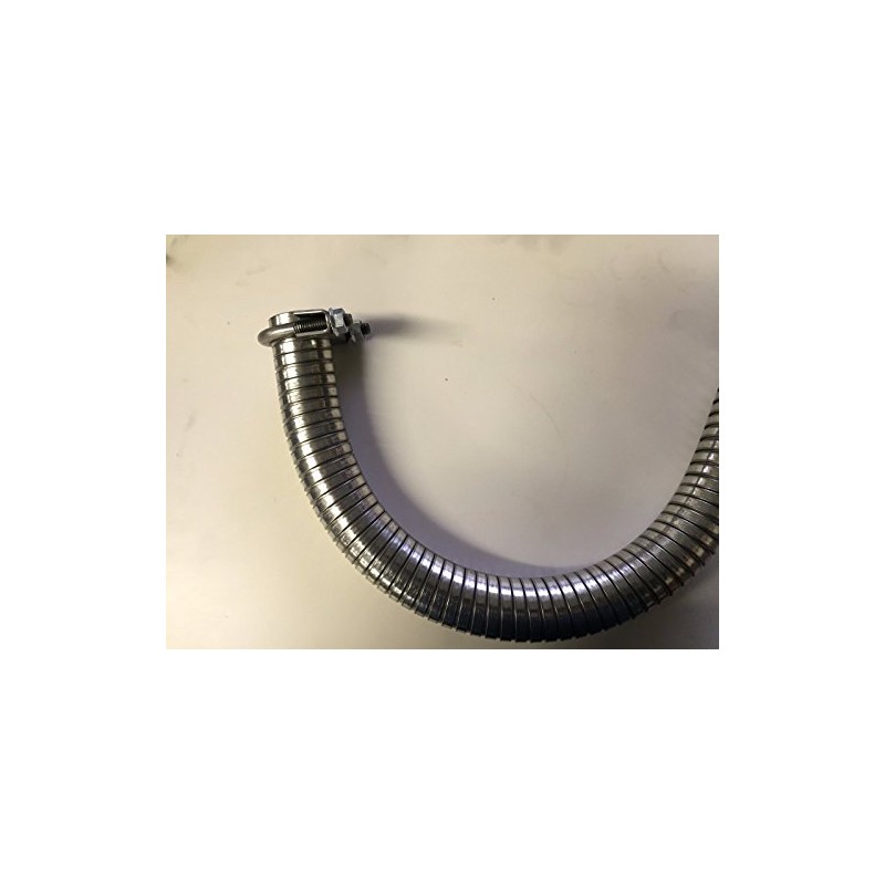 GenExhaust Compatible with Honda EU6500iS/EU7000iS Generator 1" Steel Exhaust Extension