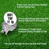 FINGER TEN Golf Ball Marker for Ladies Men Value 6