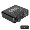 Digital to Analog Fiber Converter Volume Adjustment Coaxial to 5.1
