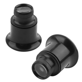 Beufee 20 x Jewellery Magnifying Glass Watch Magnifying Eyepiece 2 Pieces Portable Monocular Magnifying Glass Jewellery Magnifying Glass Repair Kit Tools