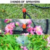 MIXC 226FT Greenhouse Micro Drip Irrigation Kit, Automatic Patio Plant