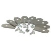 vhbw 18 x Replacement Blades Compatible with Yard Force Xpower
