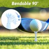 TIANXUAN 3 Pcs Golf Tees Height Adjustable Reusable Rubber Golf