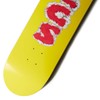 [CCS] Furry Letters Skateboard Deck Yellow 7.75"