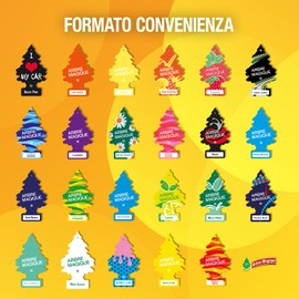 Arbre Magique 105565 Car Air Freshener Box of 24 Assorted