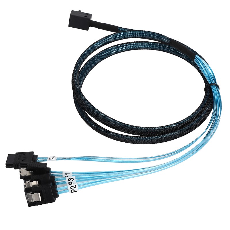 Mini SAS HD 12GB SFF‑8643 to 4 SATA LSI Adapter