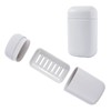 Portable Soap Case Travel Gym Pool Soap Case 01Soap Case-White 5ea