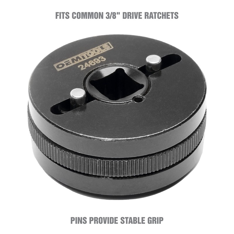 OEMTOOLS 24693 2 and 3 Pin Brake Rewind Adapter Set,